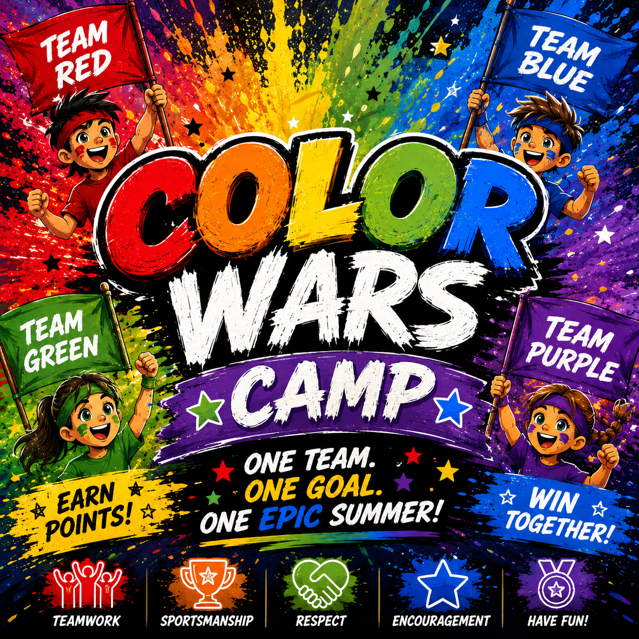 Color Wars Camp